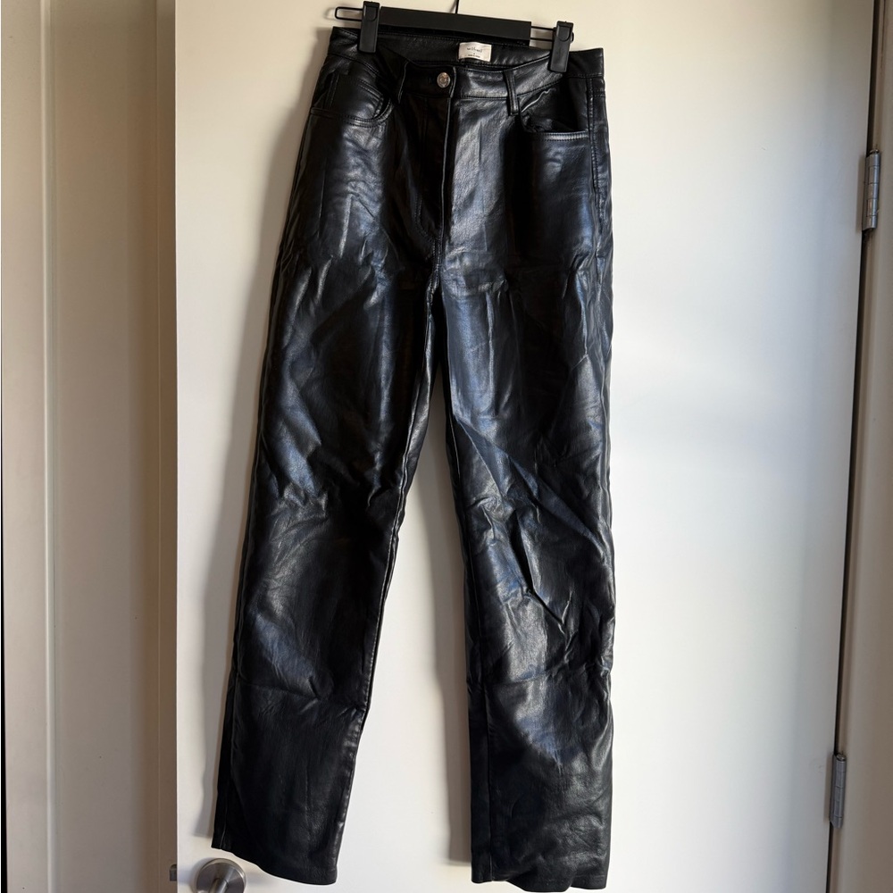 Aritzia Leather Pants